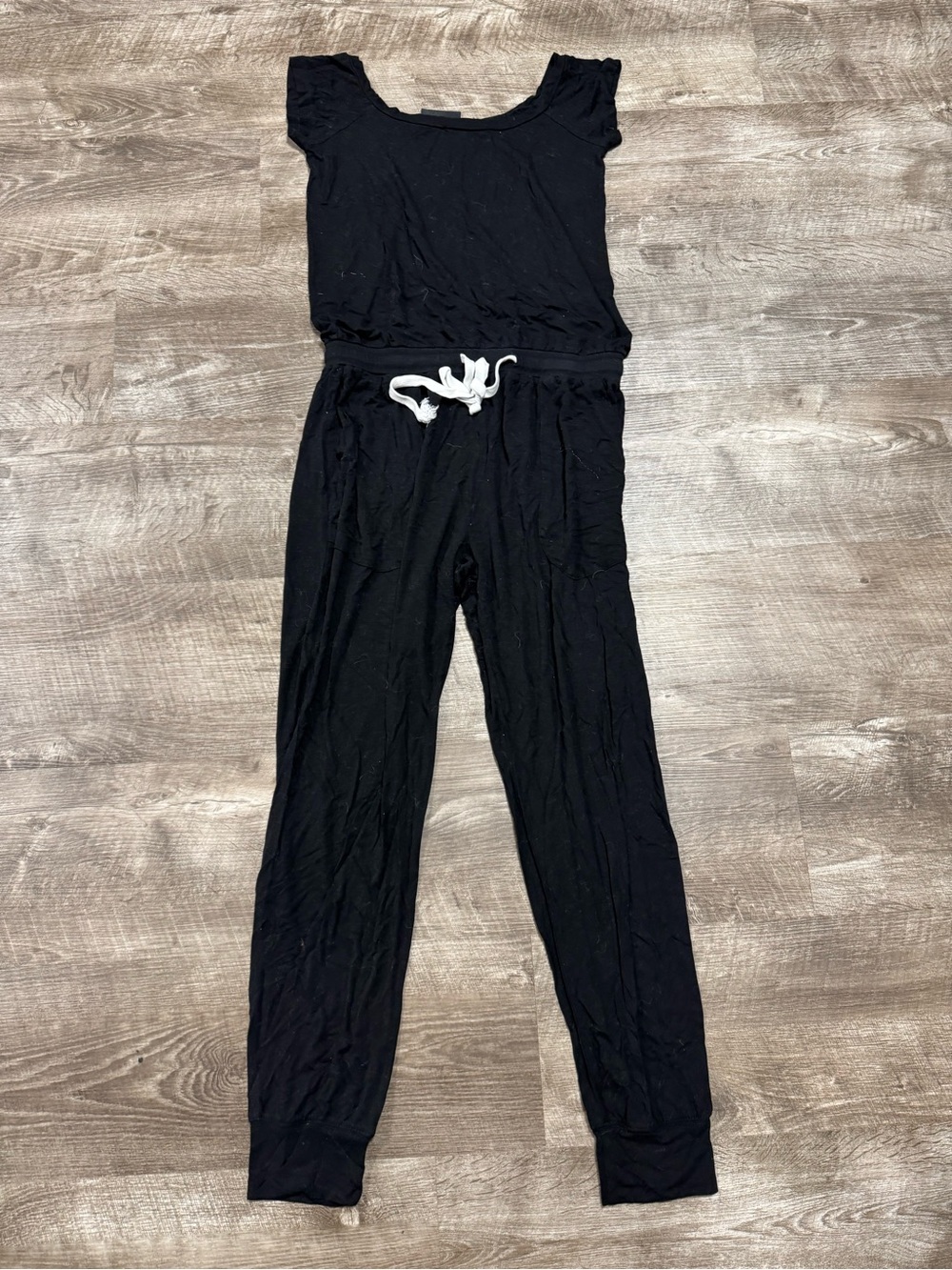 Vici Black Lounge Jumpsuit Size Medium